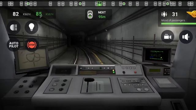 Subway Simulator 3D | Central Line | Android Gameplay смотреть онлайн