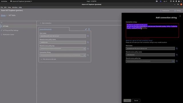 visual studio code to azure iot hub connection(by mqtt protocal) on ubuntu смотреть онлайн