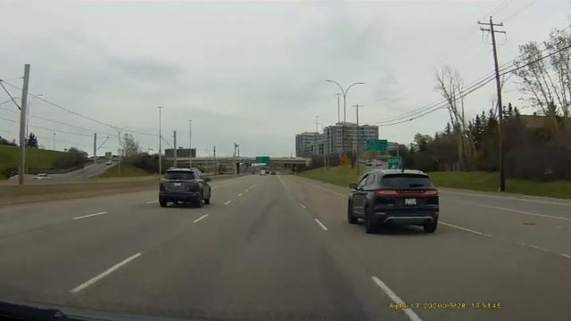 DASHCAM DANGEROUS DRIVER IN CANADA - 20200528-BVP0248-LINCOLN MKC-SPEED смотреть онлайн