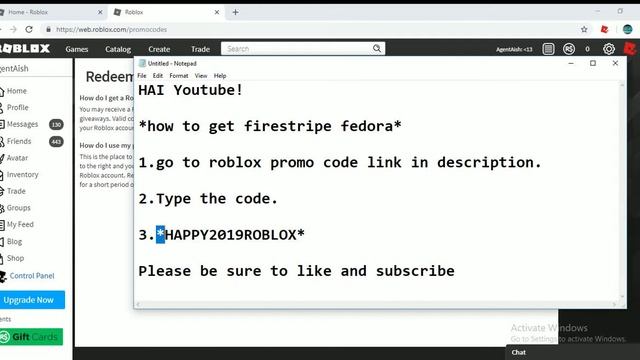 how to get fire stripe fedora (code patch MONDAY 4/2/2019) смотреть онлайн