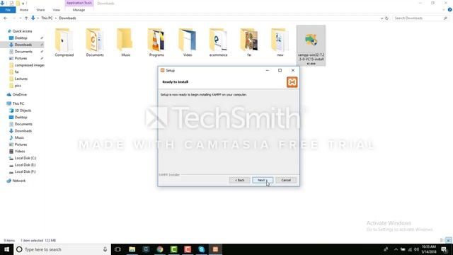 How to Install XAMPP on windows (Apache SERVER 2K18) смотреть онлайн