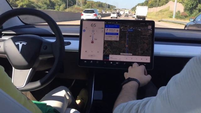 Tesla Test drive while on layover in Minneapolis September 19, 2019 смотреть онлайн
