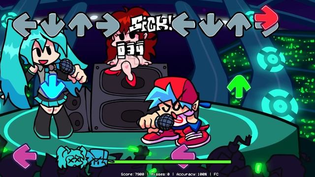 FRIDAY NIGHT FUNKIN' FR | MON 1ER PERFECT !!! (VS HATSUNE MIKU) смотреть онлайн