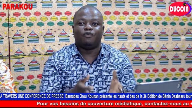 À TRAVERS UNE CONFÉRENCE DE PRESSE: Barnabas Orou Kouman смотреть онлайн