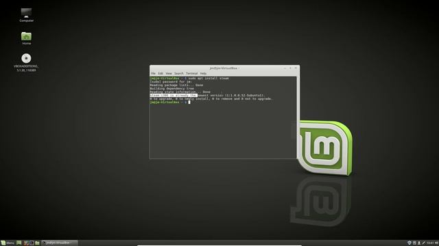 Noobs labs: How to install Steam on Linux Mint смотреть онлайн