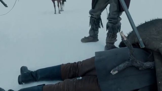 The Revenant- glass trickly tries to kill fitzgerald смотреть онлайн