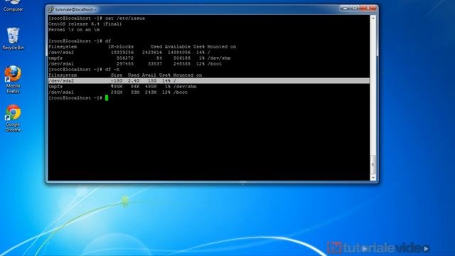 Cum vedem cat spatiu avem disponibil pe server linux смотреть онлайн