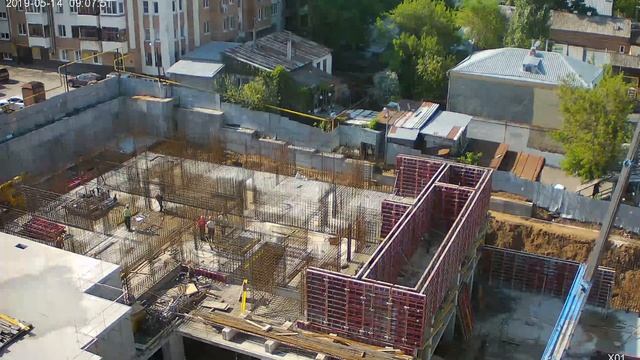 Прямая трансляция строительства ЖК "Преображенский Двор". Самара смотреть онлайн