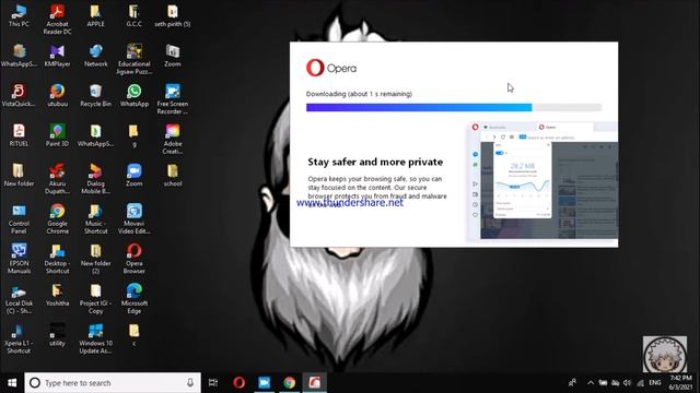 Lat's go to WhatsApp from Opera App смотреть онлайн