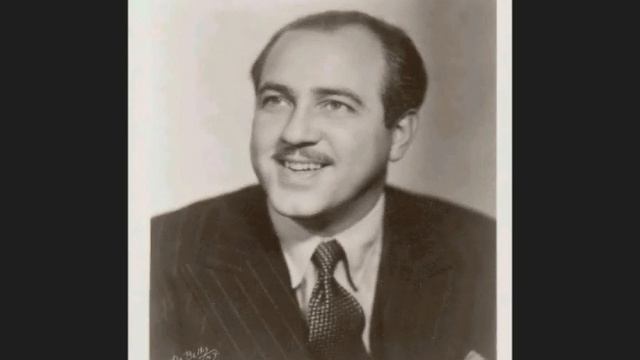 RICHARD CROOKS SINGS   PASSING BY 1944 BROADCAST