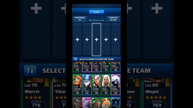 War Vs Senada - Empires And Puzzles