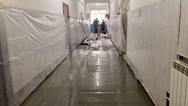 Заливка основания. Пищевое производство. Компания ПолимерЛаб