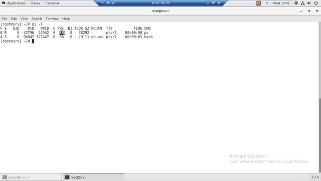 162- RHCSA Linux : Module 4 : Introducing the BASH Shell | Viewing Process Niceness смотреть онлайн