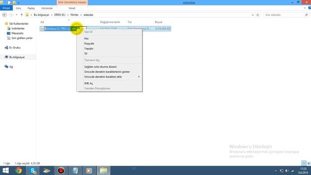 Bilgisayarınızı CD'siz Windows 8.1 yapma.. смотреть онлайн