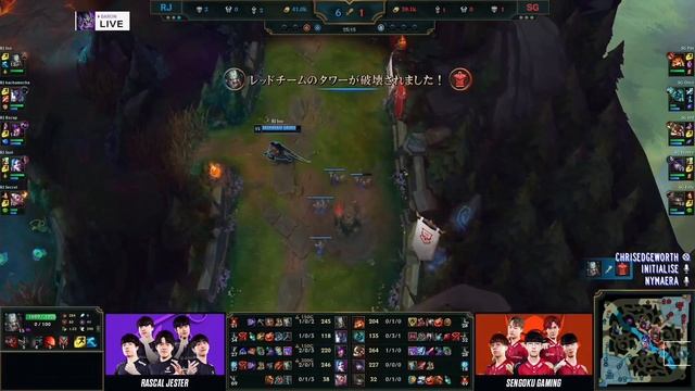 [EN] LJL 2022 Spring Split Playoffs Semi Finals Game 2 - Sengoku Gaming vs Rascal Jester смотреть онлайн