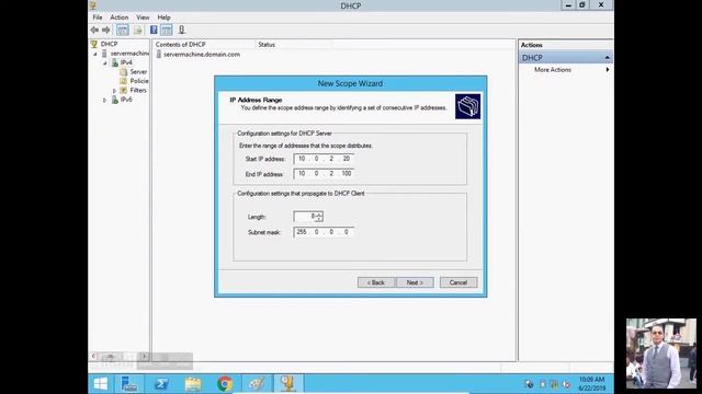 Windows Server 2012 DHCP Server Instalation and Configuration | Five Minutes Tutorials смотреть онлайн
