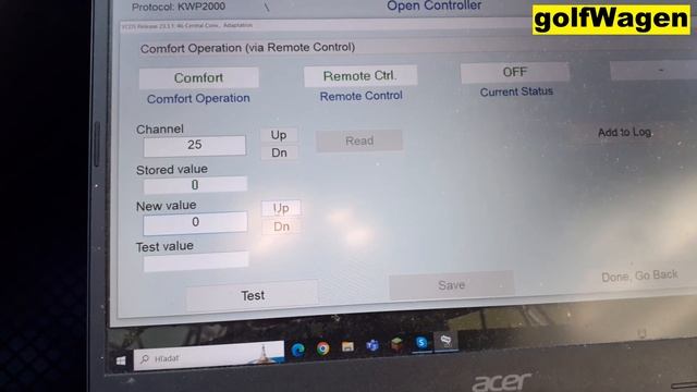 VW Touareg comfort window function open remote control coding смотреть онлайн