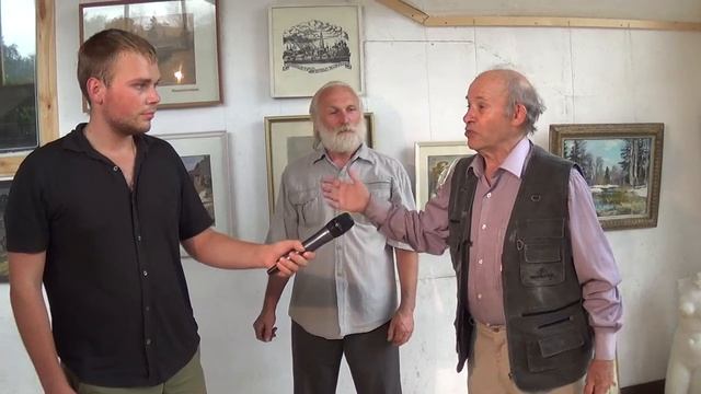 Торжественные речи на открытии галереи Виктора Багрова смотреть онлайн