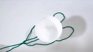 Как сделать кашпо из веревки за 20 секунд