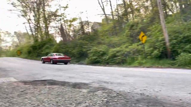 1989 Jaguar XJ-S Collection Rouge 2 смотреть онлайн