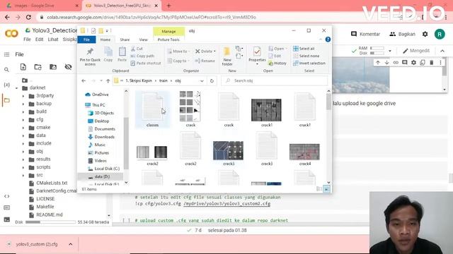 Yolov3 custom detector menggunakan google collab(free GPU) смотреть онлайн