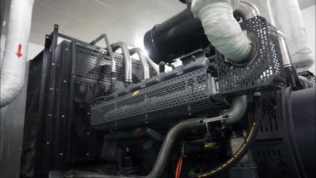 400KW Open Type Diesel Generator Set in Machine Room смотреть онлайн