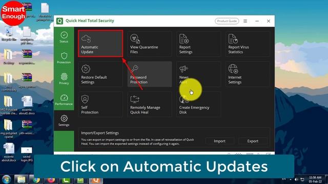 How to turn off automatic updates on Quick Heal Total Security Antivirus? смотреть онлайн