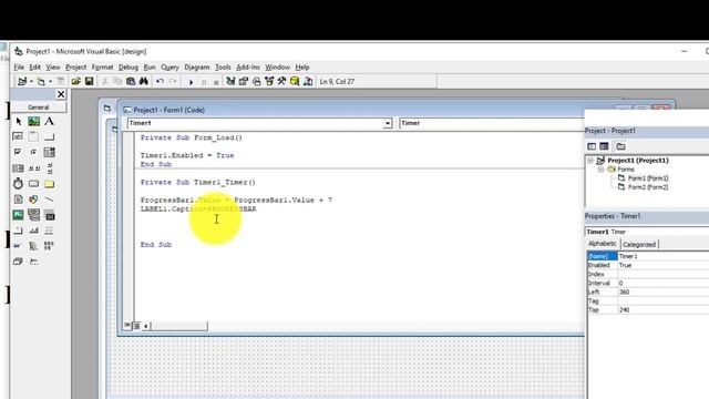 HOW TO MAKE PROGRESS BAR WITH VISUAL BASIC смотреть онлайн