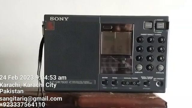 810khz AIR Rajkot India🇮🇳 Transmitter 300kW. QTH Karachi Pakistan 🇵🇰 Receiver Sony ICF-SW7600 смотреть онлайн