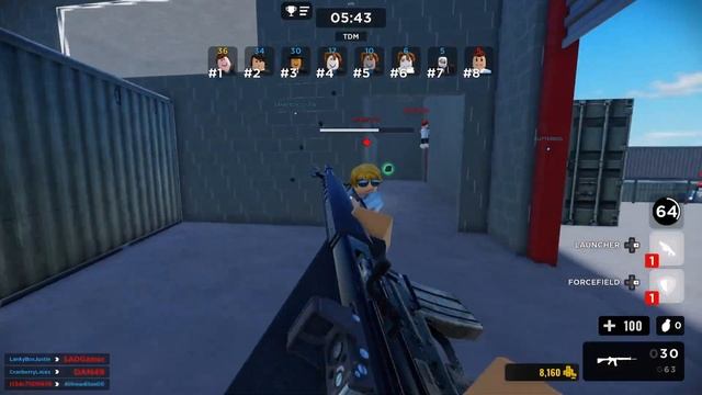 ROBLOX - Gun Fight Arena GRENADE LAUNCHER Gameplay смотреть онлайн