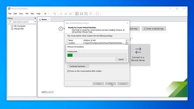 How to Install Windows 10 on Vmware v.15 - Updated!!! смотреть онлайн