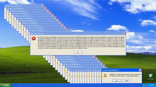 Windows XP Crazy Error HD!! смотреть онлайн