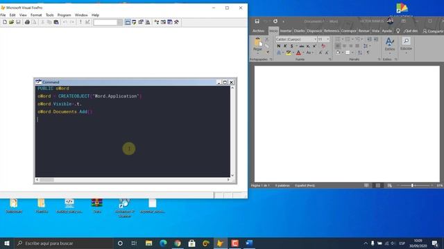 📌 Exportar datos de Visual Foxpro a Microsoft Office Word - Capítulo 01 | VÍCTOR RAMOS смотреть онлайн
