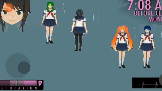 Yandere simulator Android fan game walk test смотреть онлайн