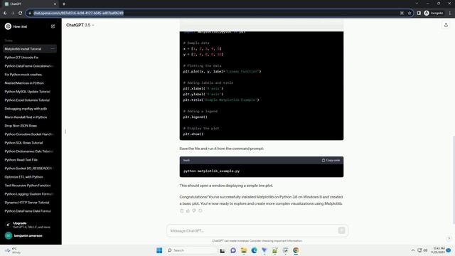 Matplotlib installation for python 3 6 and windows 8 смотреть онлайн