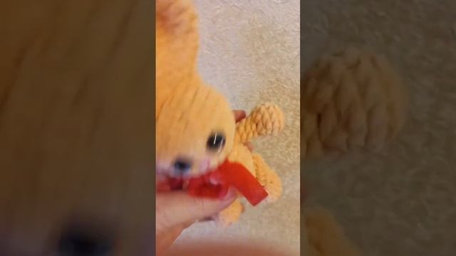 плюшевая зайка крючком