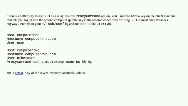 Unix: SSH inside SSH fails with "stdin: is not a tty" смотреть онлайн