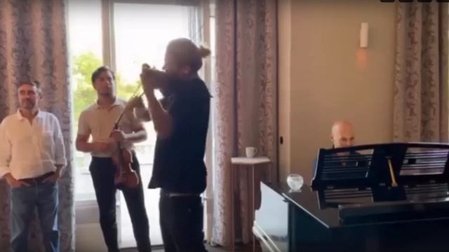 David Garrett - J.Brahms: Violin Sonata N 2 in A major, Op.100 - Guarneri Del Gesu Club 2024 смотреть онлайн