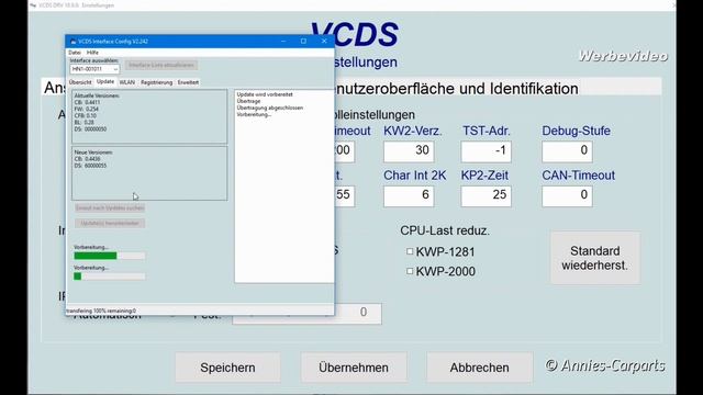 VCDS Firmware Update HEX V2 / HEX-NET Basiskit Diagnose Interface смотреть онлайн