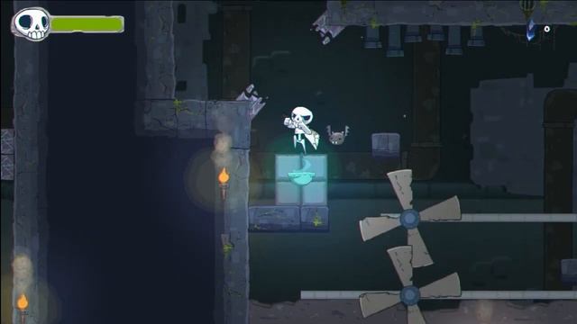 Spinning fan blade and spiked hall ways are consistently the death of me!!! [Skelattack #2] смотреть онлайн