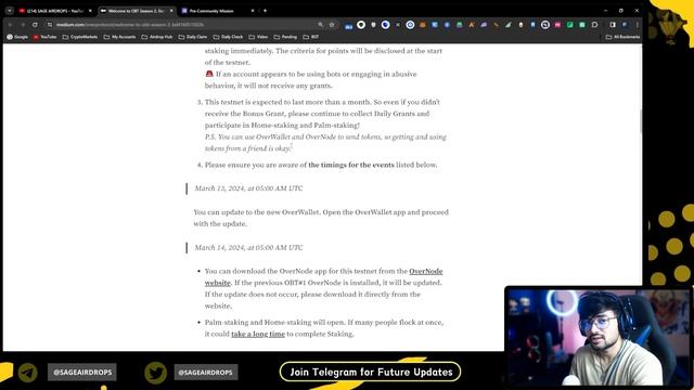 Over Protocol OBT season 2 Airdrop Criteria? Mobile users can also Participate | SAGE Hindi смотреть онлайн