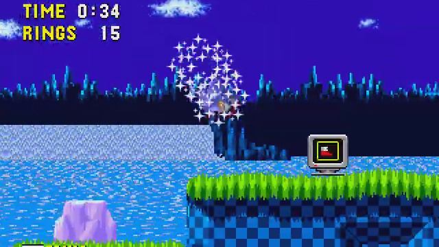 Sonic 1 Green Hill Top Zone Act 3 New Level (W.I.P 2) смотреть онлайн