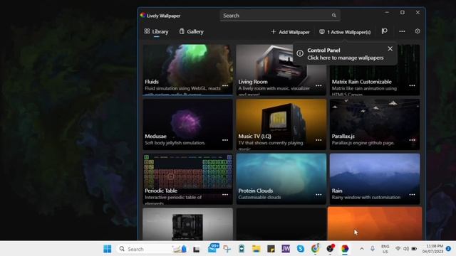 Windows 11 Animated Wallpaper - How to Add a Live Wallpaper in Windows 11 смотреть онлайн