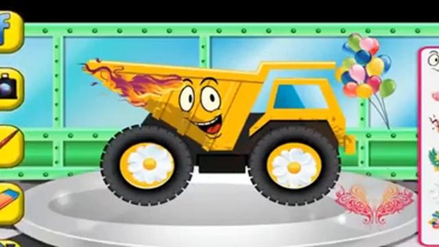 Развивающий мультфильм. Автомойка и Спа Салон для БОЛЬШУЩЕГО ГРУЗОВИКА. Машинки для детей смотреть онлайн