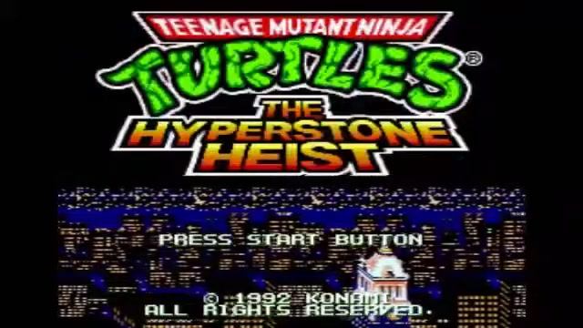 Teenage Mutant Ninja Turtles - все боссы (Sega)
