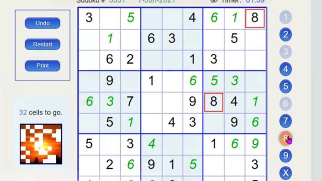 suduko || daily sudoku@||"#free daily sudoku kingdom" смотреть онлайн