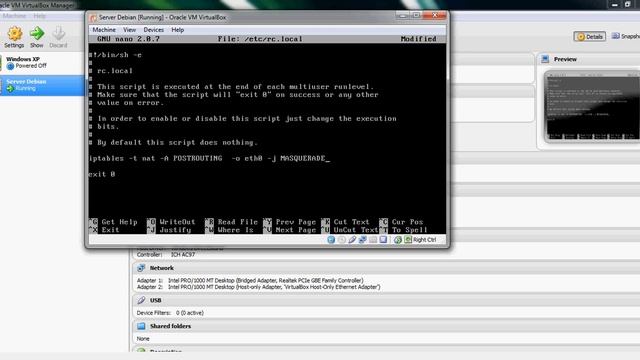 Konfigurasi Router pada Linux Debian di Virtual Box смотреть онлайн