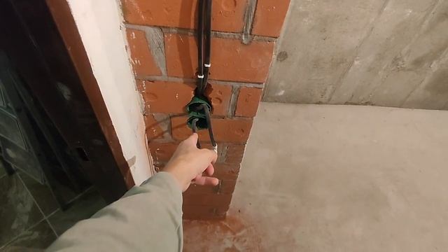 Электромонтаж кладовки в ЖК Вересаево. Ростов-на-Дону.