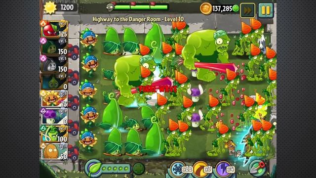 Modern Day 2 - Highway to the Danger Room Plants vs Zombies 2 Gameplay Primal PVZ 2 смотреть онлайн
