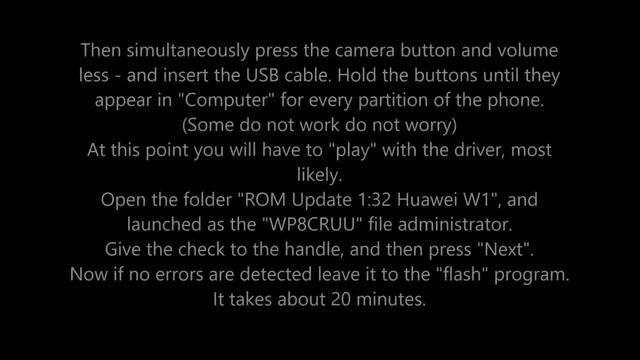Guide to Update Huawei Ascend W1 to Windows 10 Mobile Threshold 2 (aka TH2) смотреть онлайн